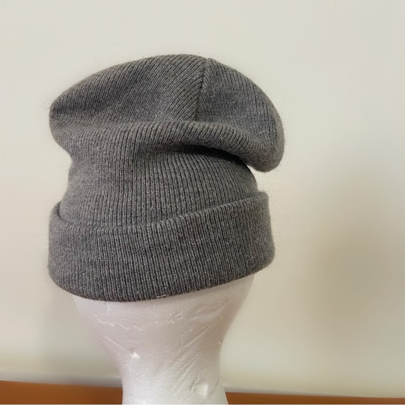 Vans gray logo patch beanie women men unisex hat skater Milford - Picture 2 of 3